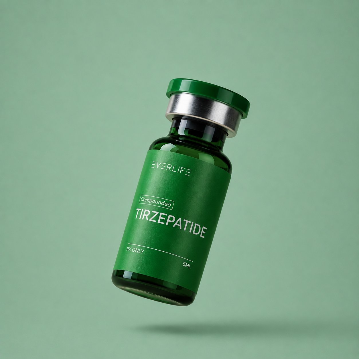 Everlife compounded tirzepatide vial