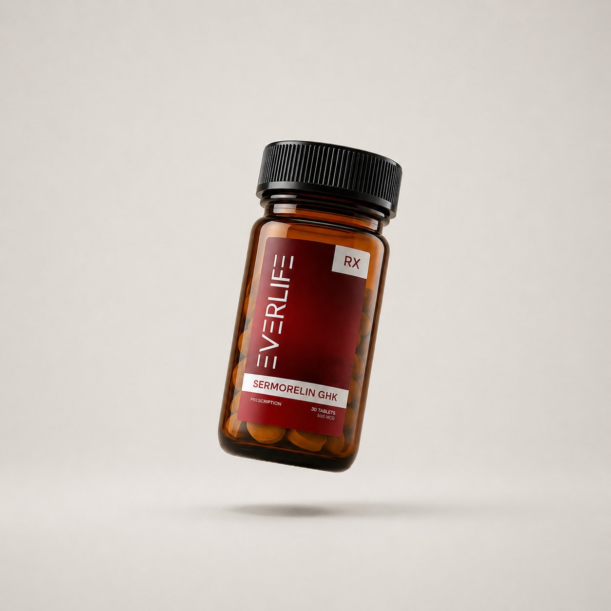 Everlife Sermorelin GHK bottle